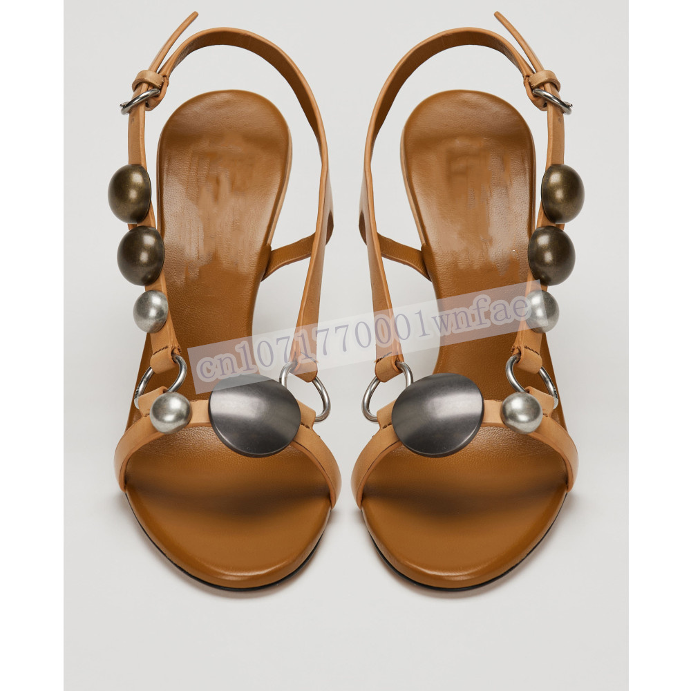 Sandálias Femininas de Couro M - Ankle Strap Heels avaliação e preço