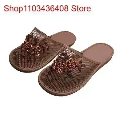 Mulheres elegantes chinelos fl - Mule Slip On avaliação e preço