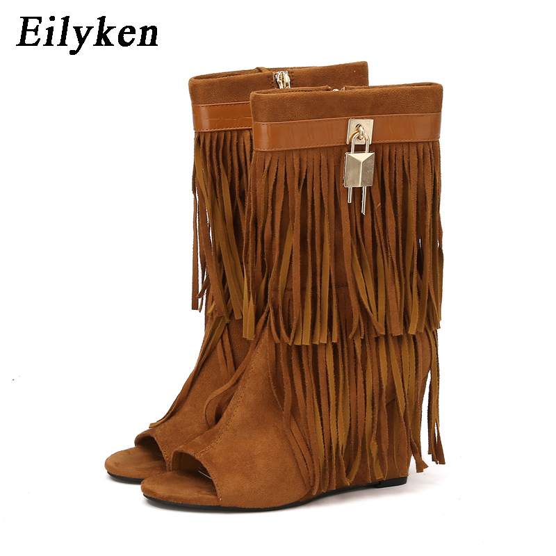 Sandálias de Salto Alto com Fr - Wedge Heeled Sneaker avaliação e preço
