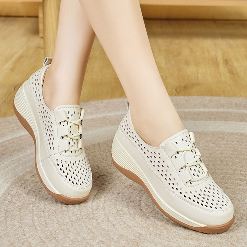 2025 formadores primavera/verã - Wedge Heeled Sneaker avaliação e preço
