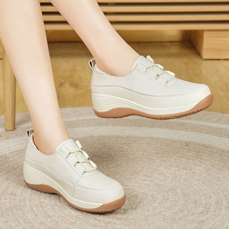 2025 formadores primavera/verã - Wedge Heeled Sneaker avaliação e preço